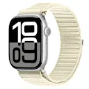 Nylon Armbånd Apple Watch SE 40mm Hvid