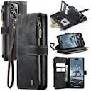 Zipper Wallet iPhone 15 Pro Sort