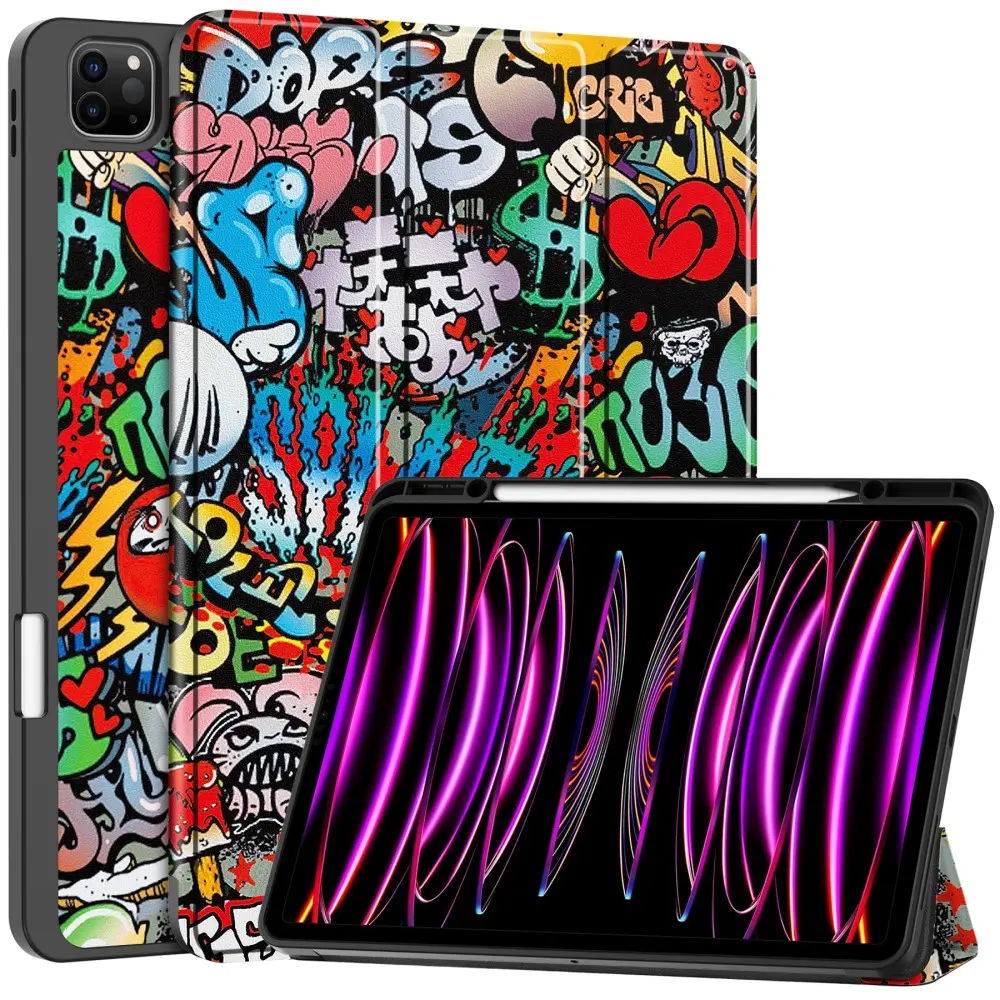 Etui Tri-fold Apple iPad Air 13 2nd Gen (2025) Graffiti