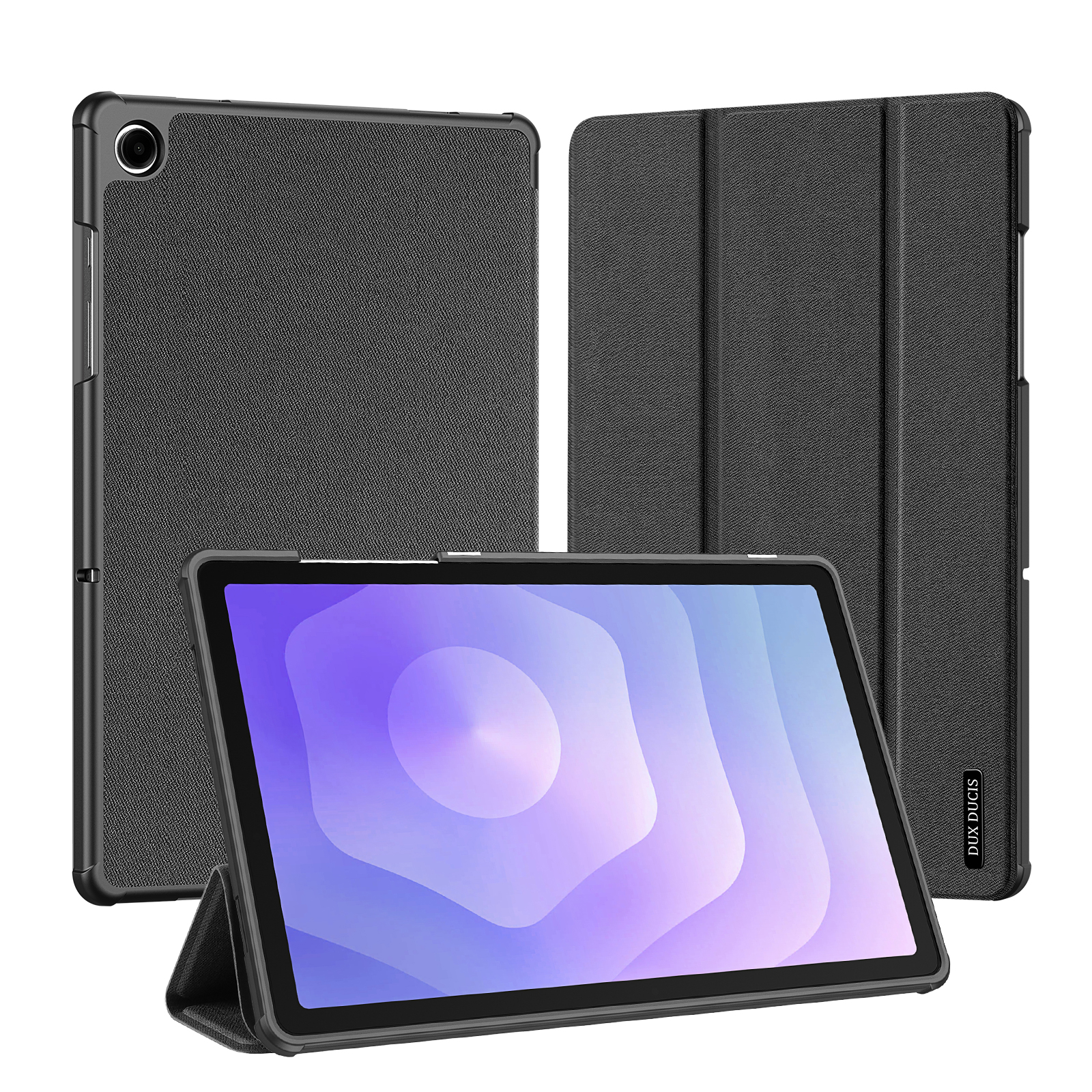Dux Ducis Domo Tri-fold Case Samsung Galaxy Tab A9 Plus - Black - Deksel - Etui