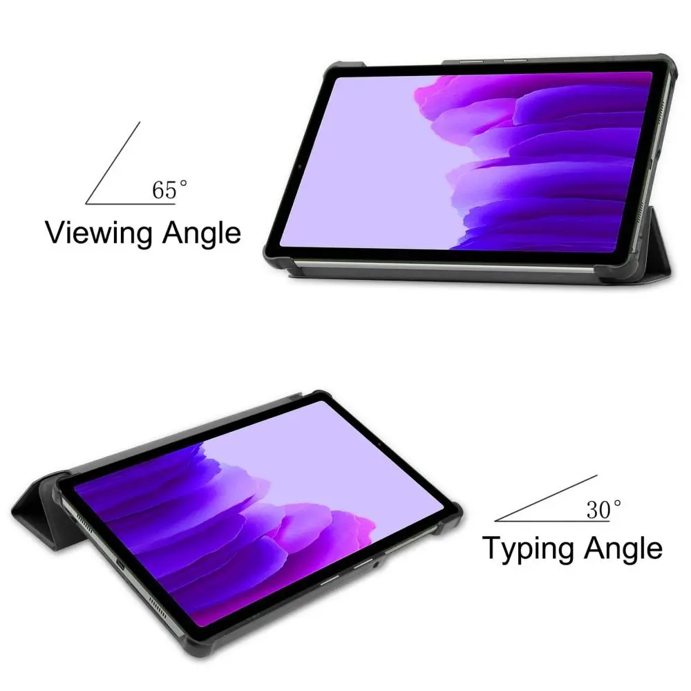 Fodral Tri-fold Samsung Galaxy Tab A7 Lite Svart