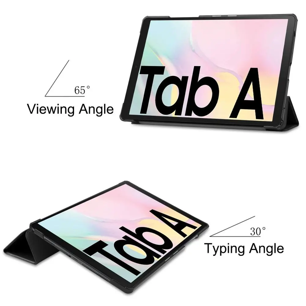 Fodral Tri-fold Samsung Galaxy Tab A7 10.4 (2020) Svart