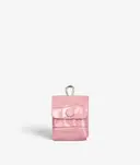 Attachable AirPods Leather Case Croco Pastell Rosa