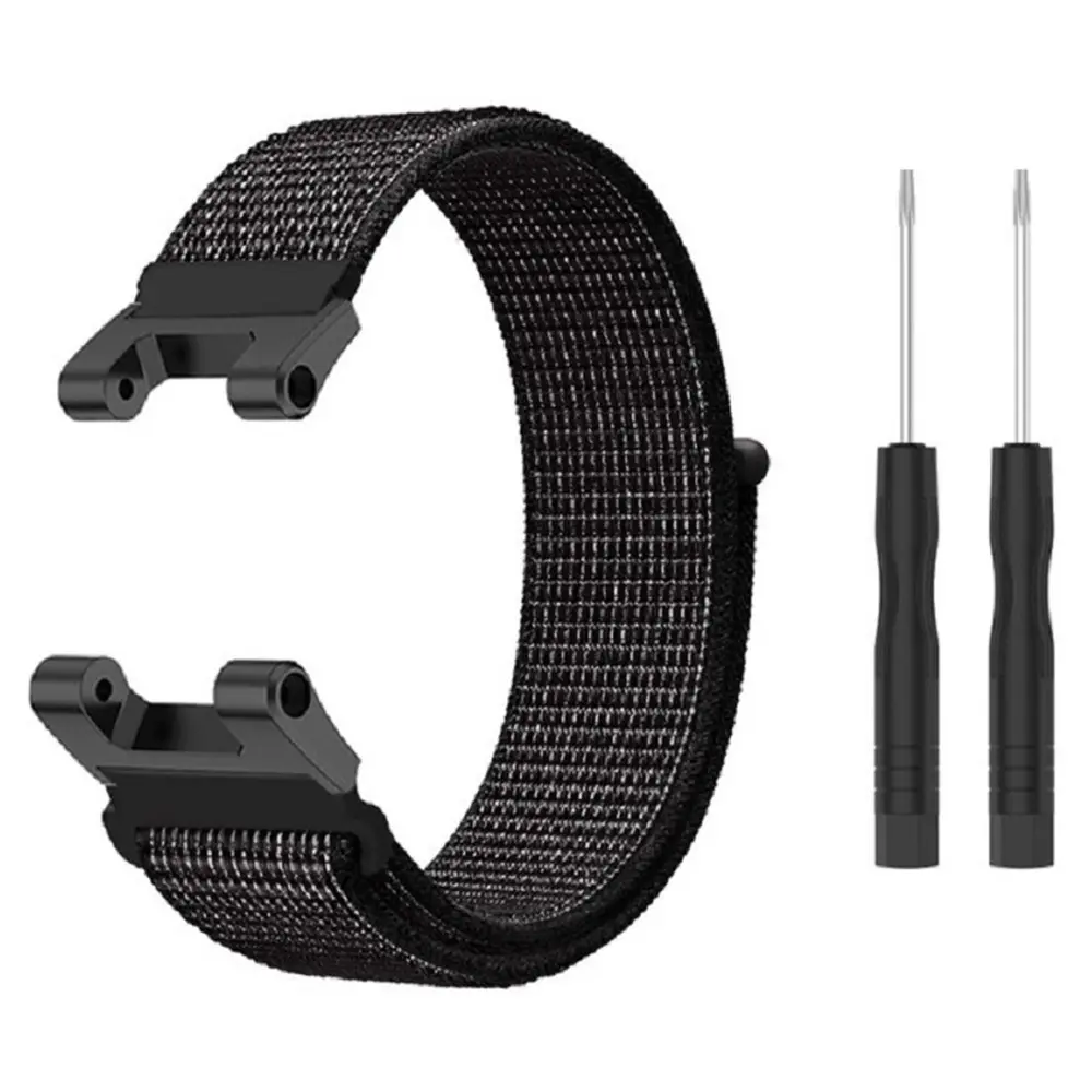 Nylonarmband Amazfit T-Rex/T-Rex Pro Svart