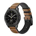 Premium Nahkaranneke Samsung Galaxy Watch 4 Classic 42mm Ruskea
