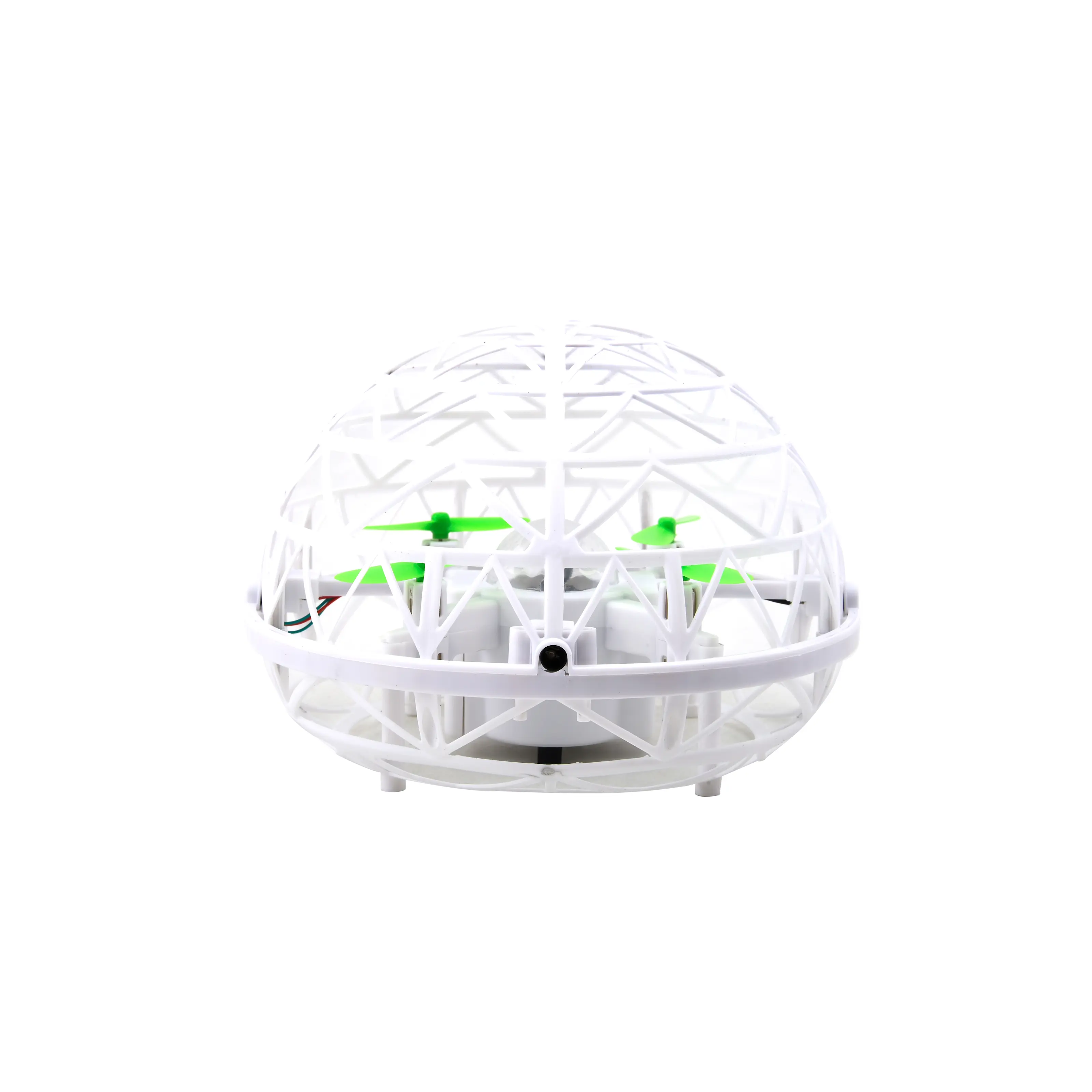 Lysende indkapslet drone