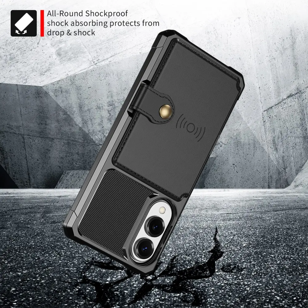 Tough Multi-slot Case Samsung Galaxy S25 Edge Svart