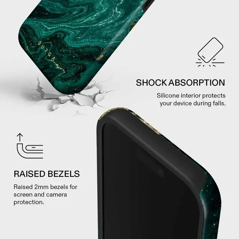 Tough MagSafe Case iPhone 17 Emerald Pool