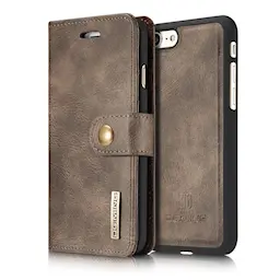 Magnet Wallet iPhone SE 2022 Brown