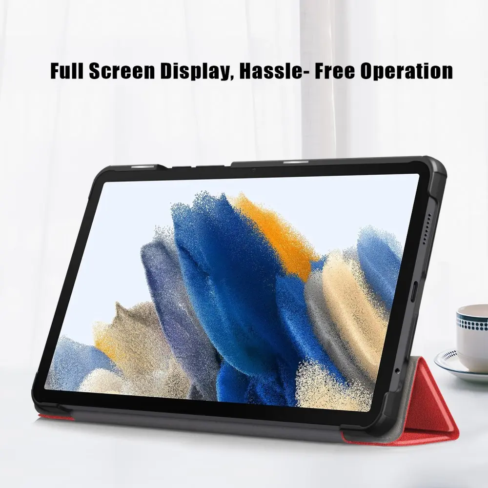 Fodral Tri-fold Samsung Galaxy Tab A11 Röd