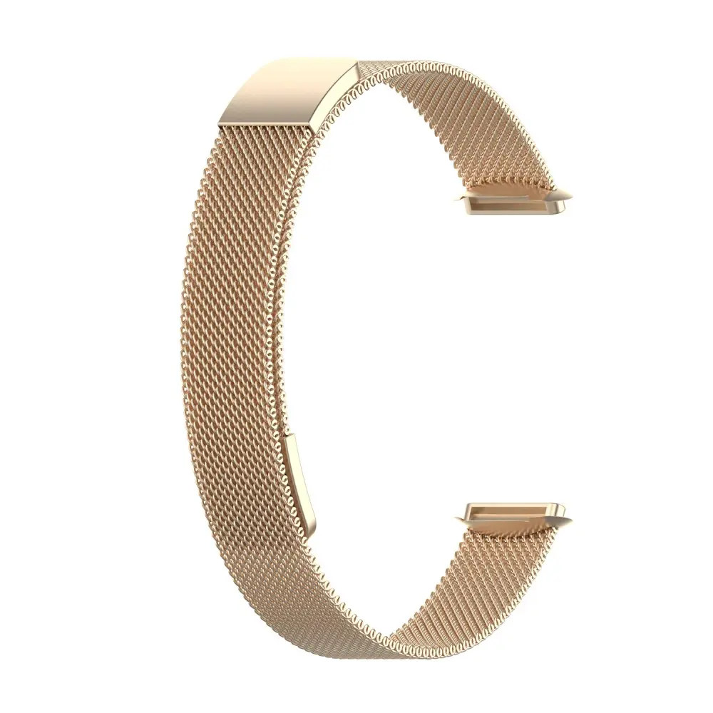 Armband Milanese Fitbit Luxe Champagneguld
