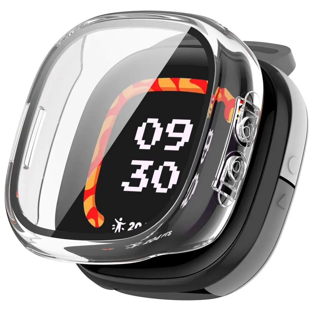 Full Cover Case Fitbit Ace LTE Gennemsigtig