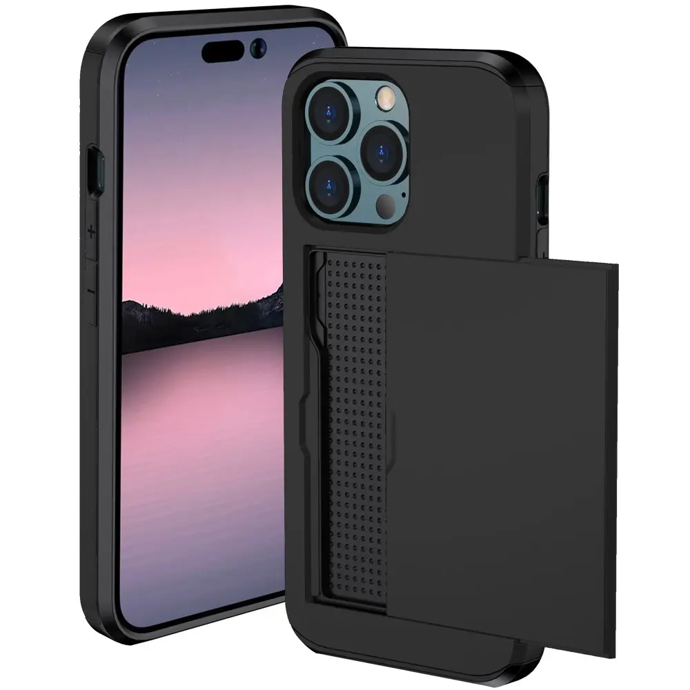 Skal Kortfack iPhone 15 Pro Svart