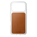 iPhone 18 Pro Clear Leather Case MagSafe Saddle
