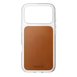 iPhone 18 Pro Clear Leather Case MagSafe Saddle