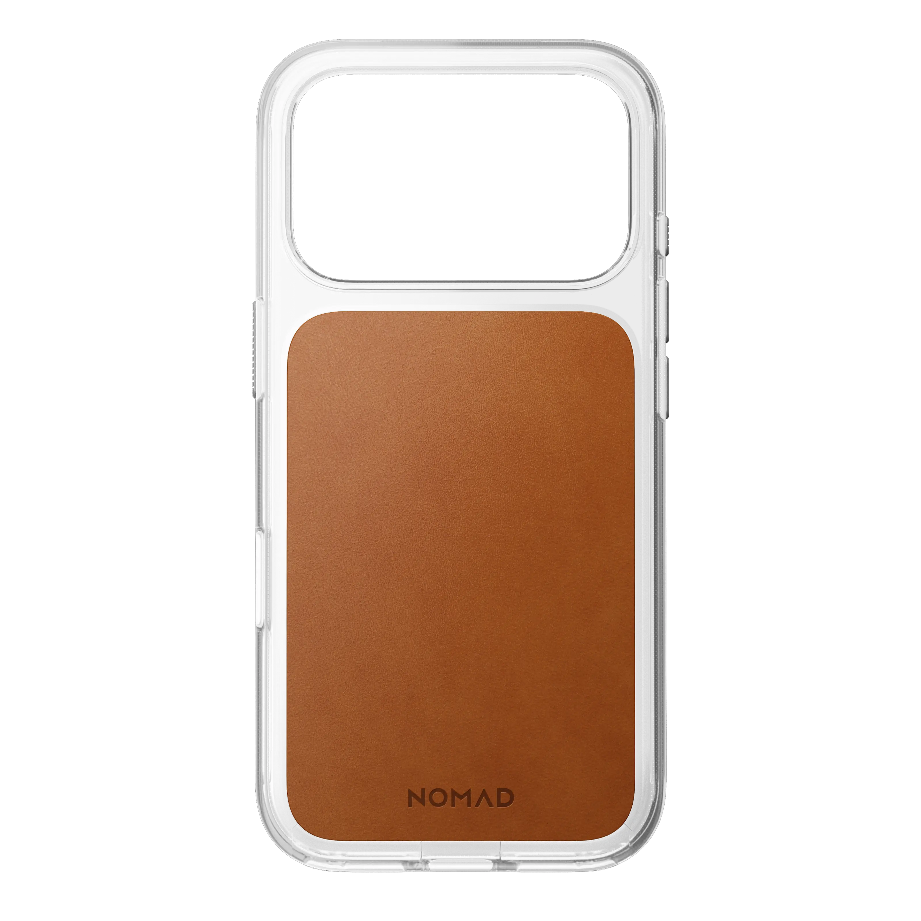 iPhone 18 Pro Clear Leather Case MagSafe Saddle