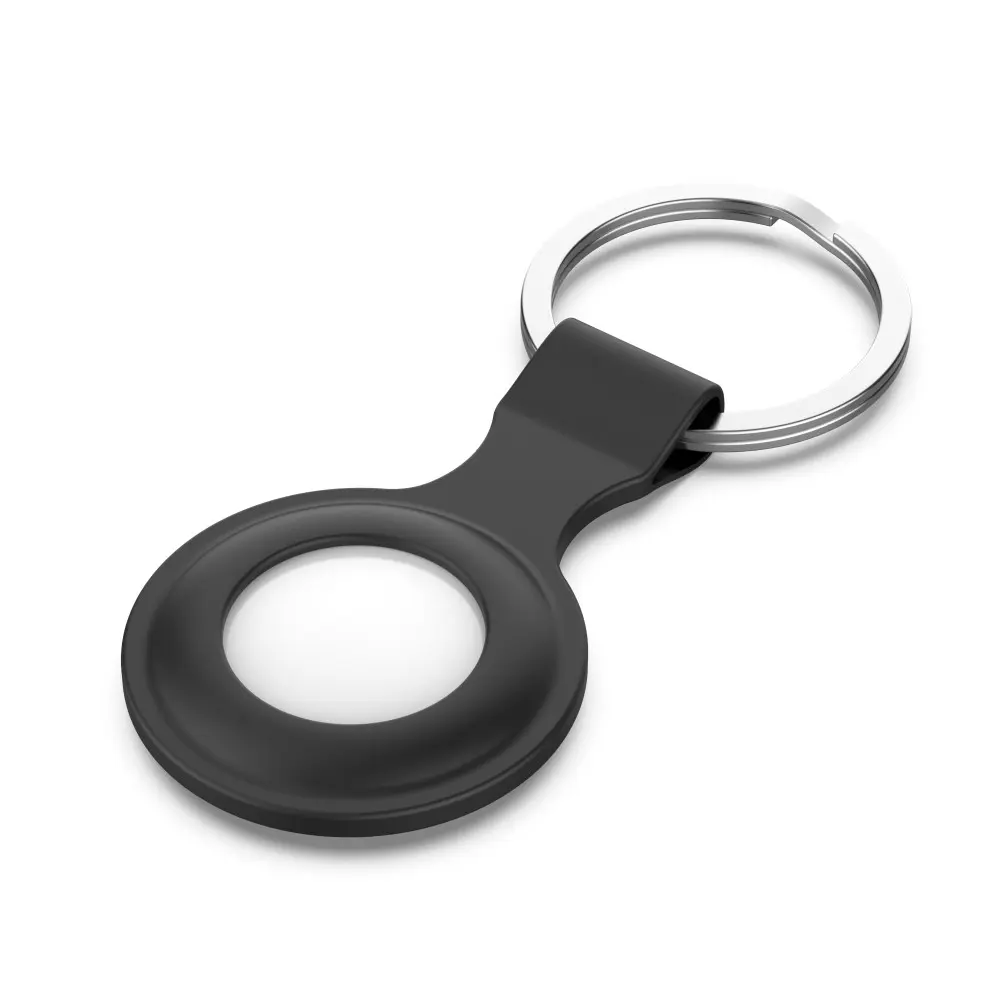 Nyckelring Silikon Apple AirTag Svart