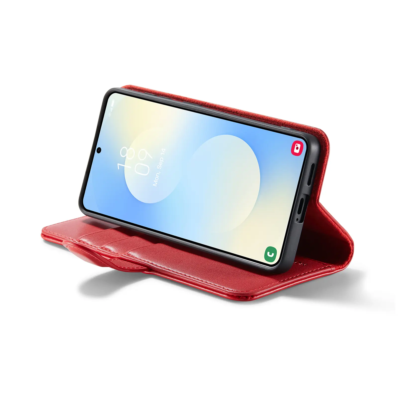 Äkta Läderfodral Samsung Galaxy S26 Röd