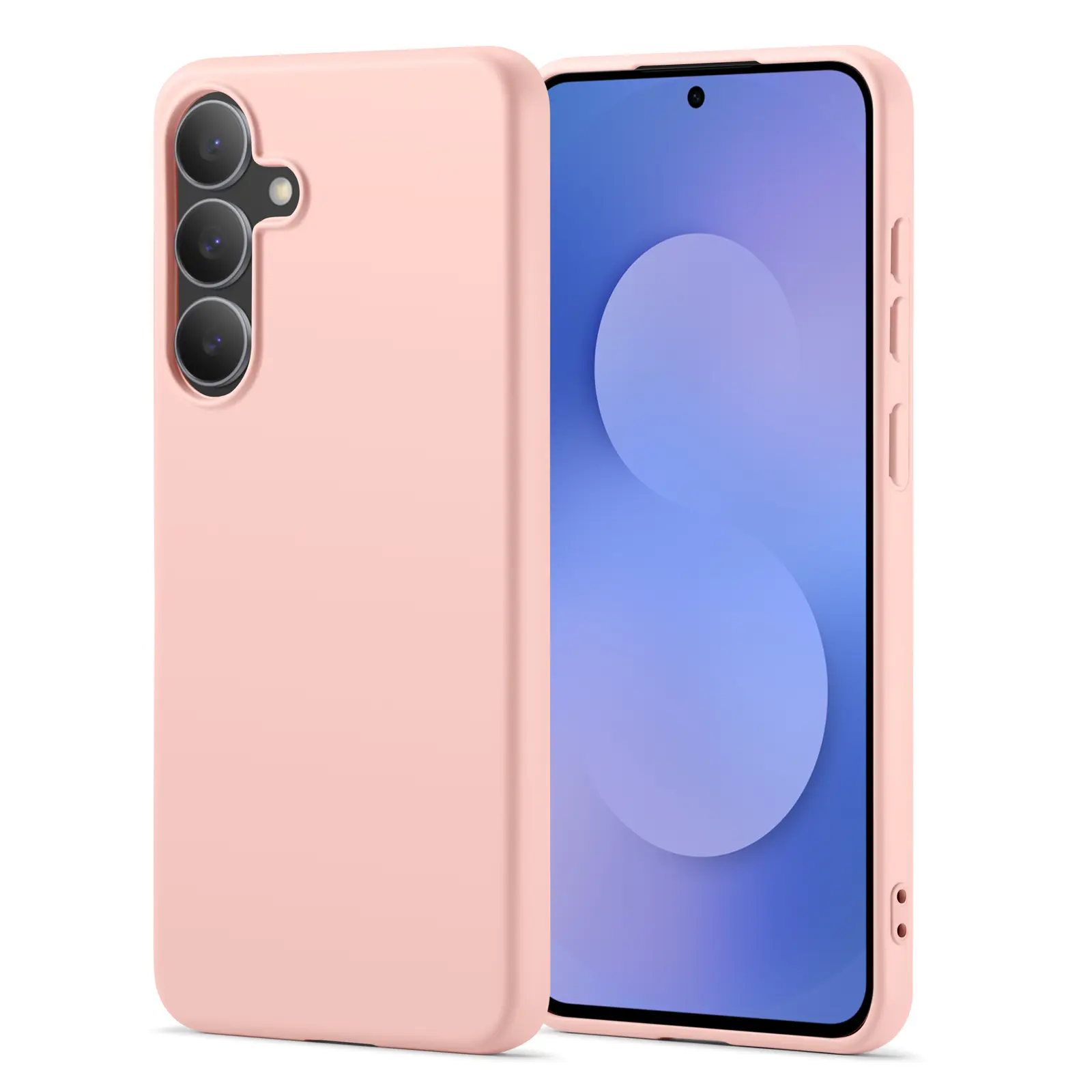 TPU suojakuori Samsung Galaxy S25 FE Vaaleanpunainen