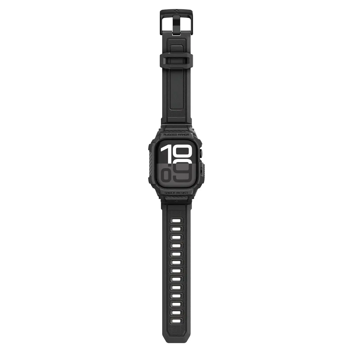 Apple Watch Series 11 42mm Case Rugged Armor Pro Svart