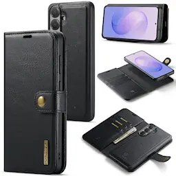 Samsung Galaxy S26 FE Plånboksfodral med avtagbart skal, Black