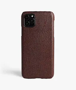 iPhone 11 Pro Max Deksel Lizard Brun