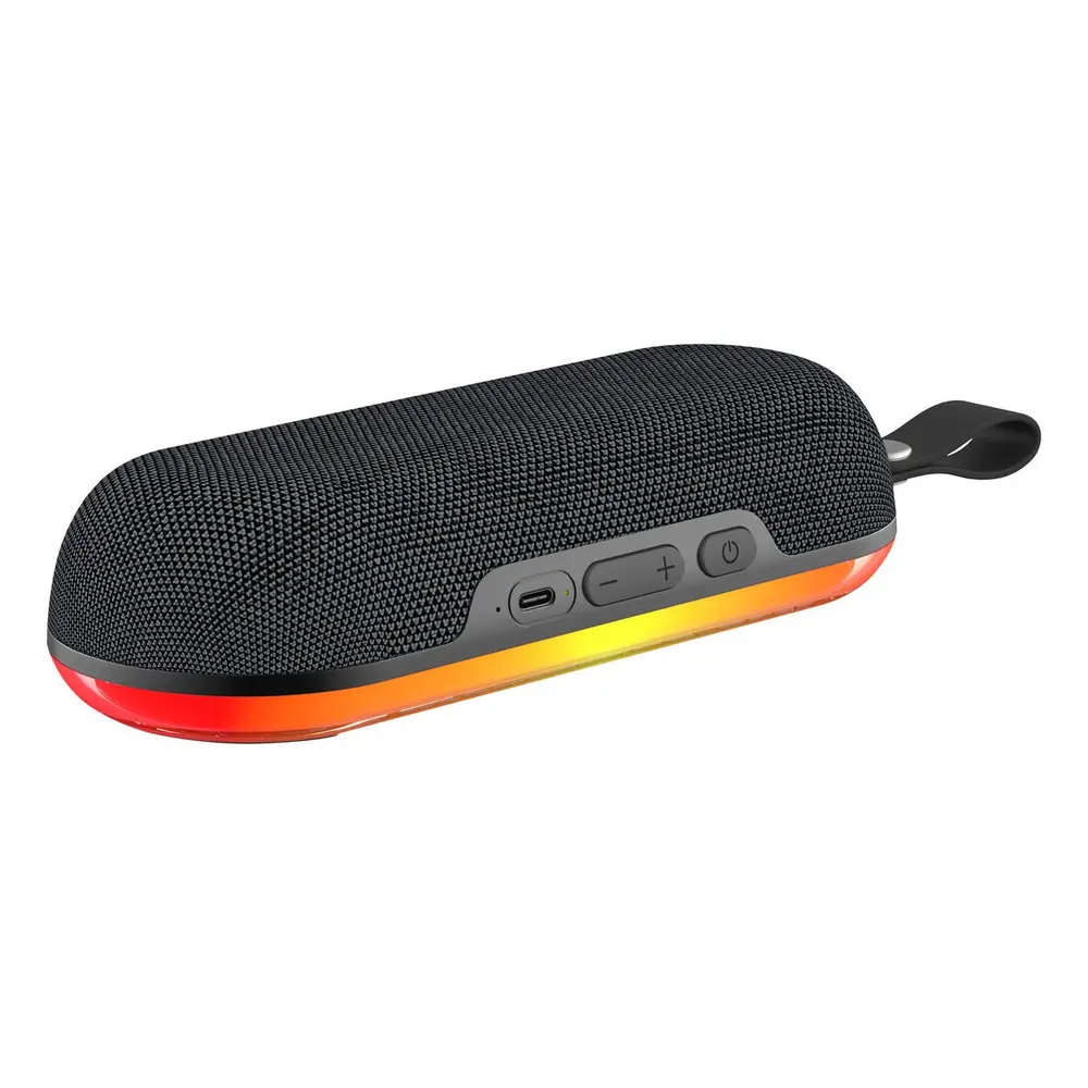 BX40 Bluetooth-högtalare LED IPX6 Svart