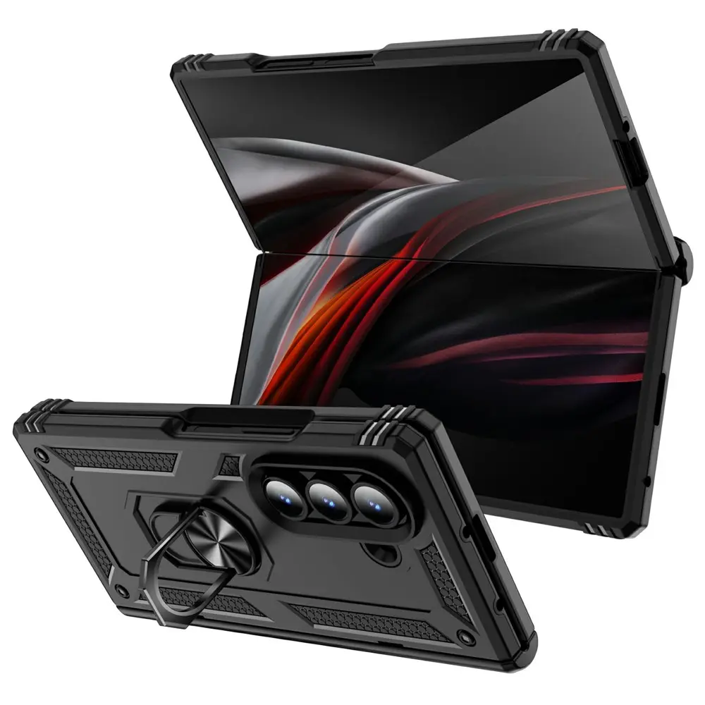 Hybridskal Tech Ring Samsung Galaxy Z Fold 8 Ultra svart