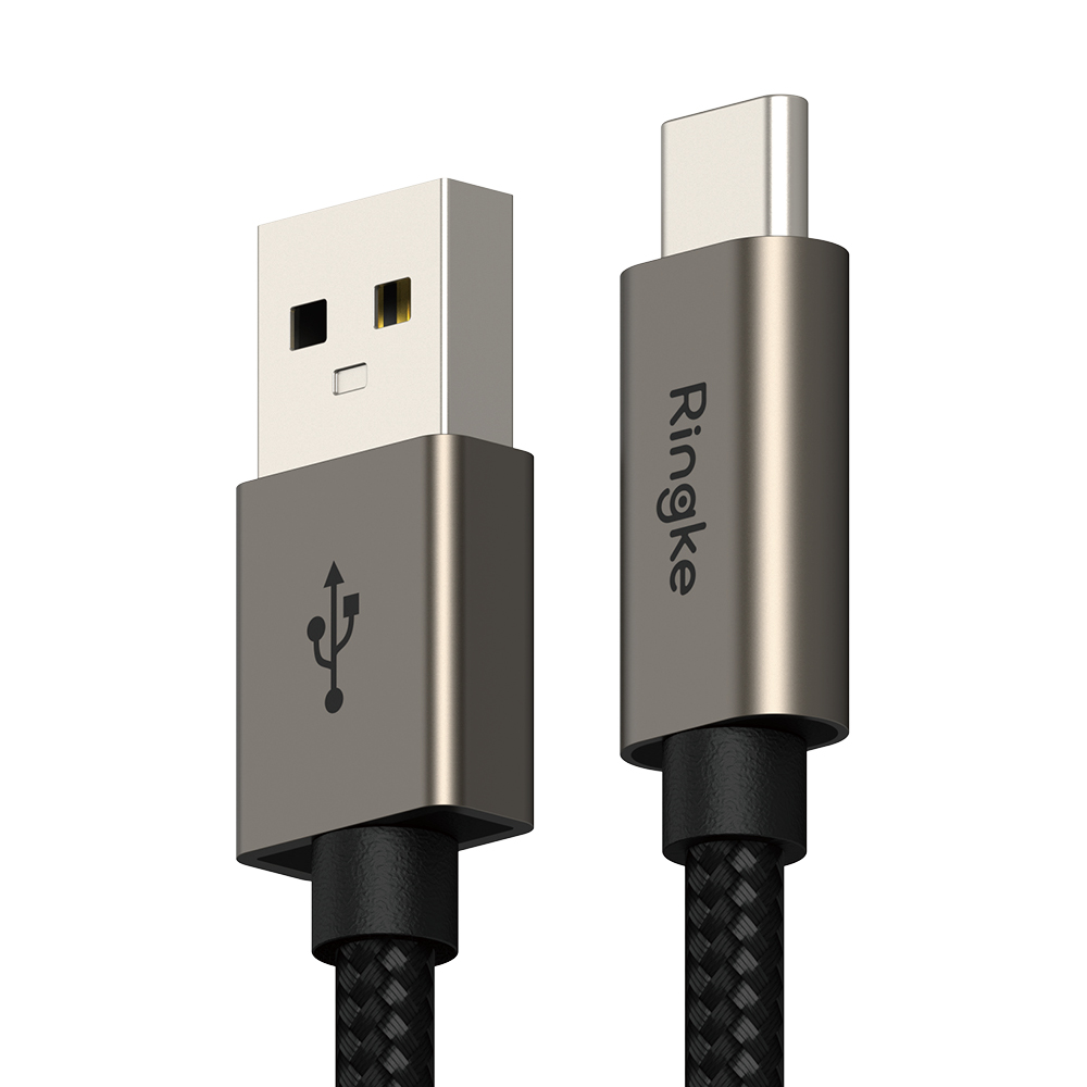 Snabb laddningskabel USB-A till USB-C 1m