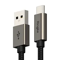 Fast Charging Basic Kabel USB-A -> USB-C 1m sort