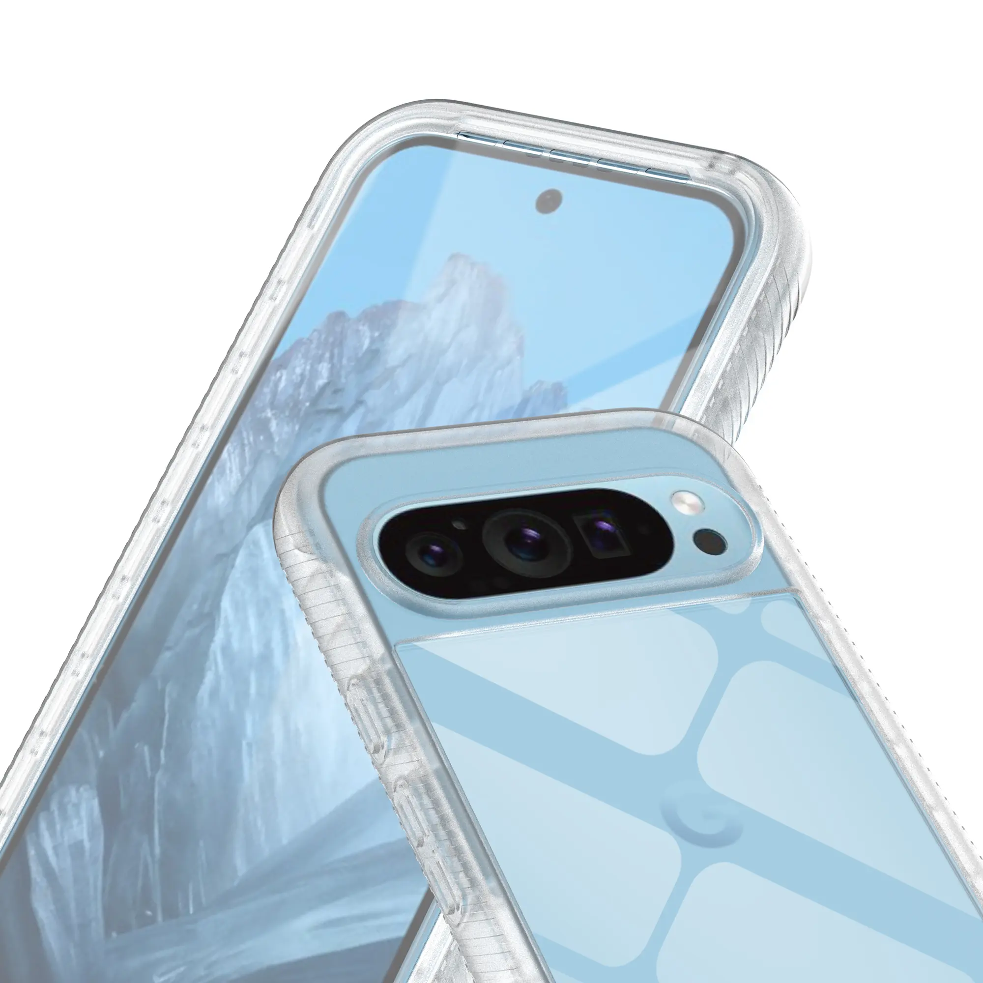 Full Protection Case Google Pixel 9 Genomskinlig