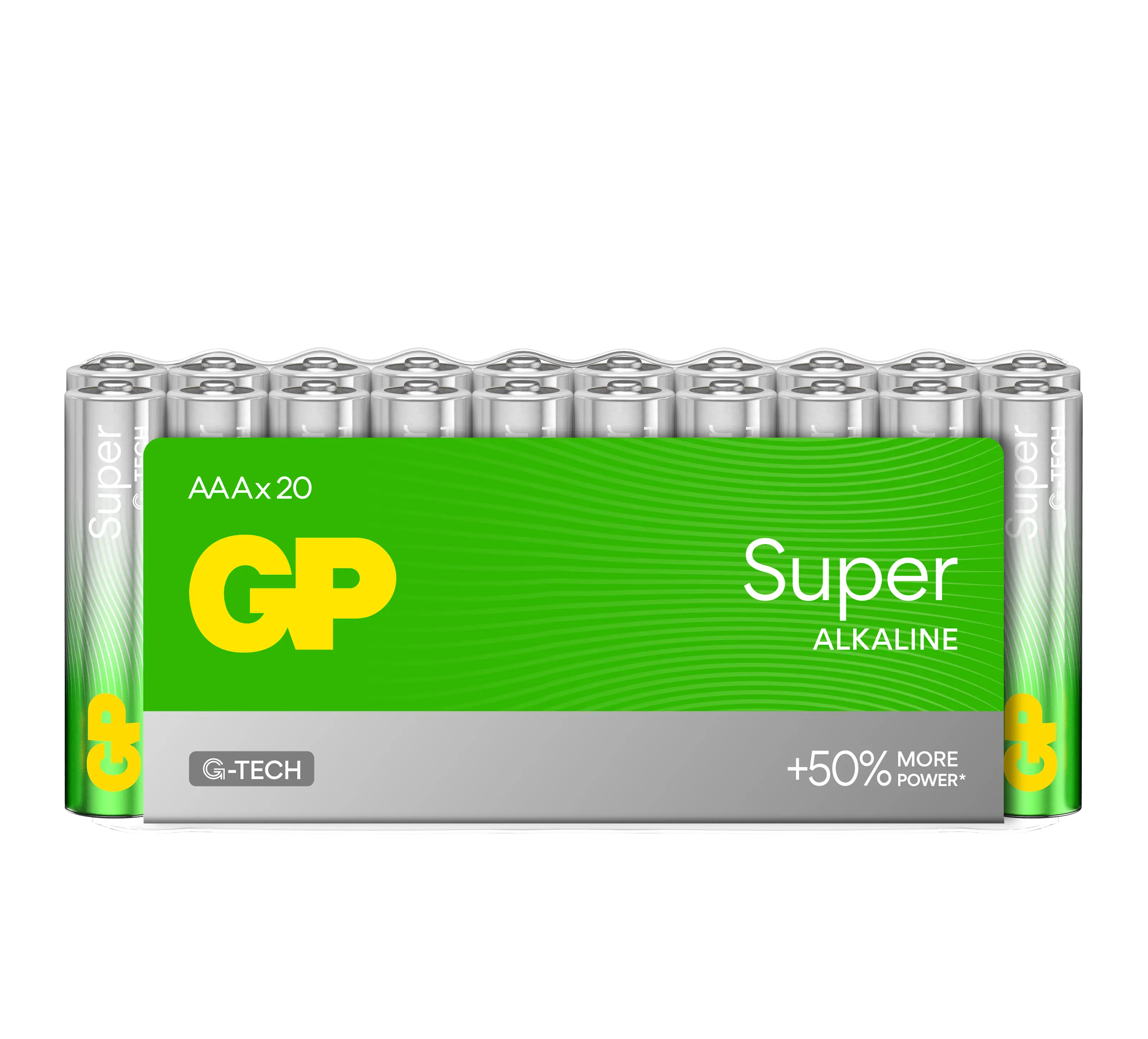 Super Alkaline AAA-batteri 24A/LR03 (20-pak)