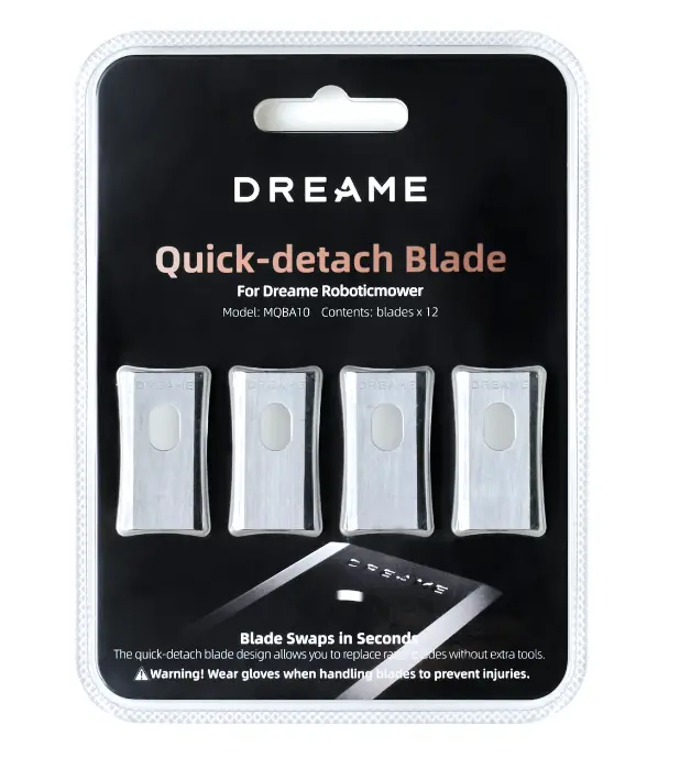 Hurtigmonterede Plæneklippere-Klinge 12-pack  Dreame V1