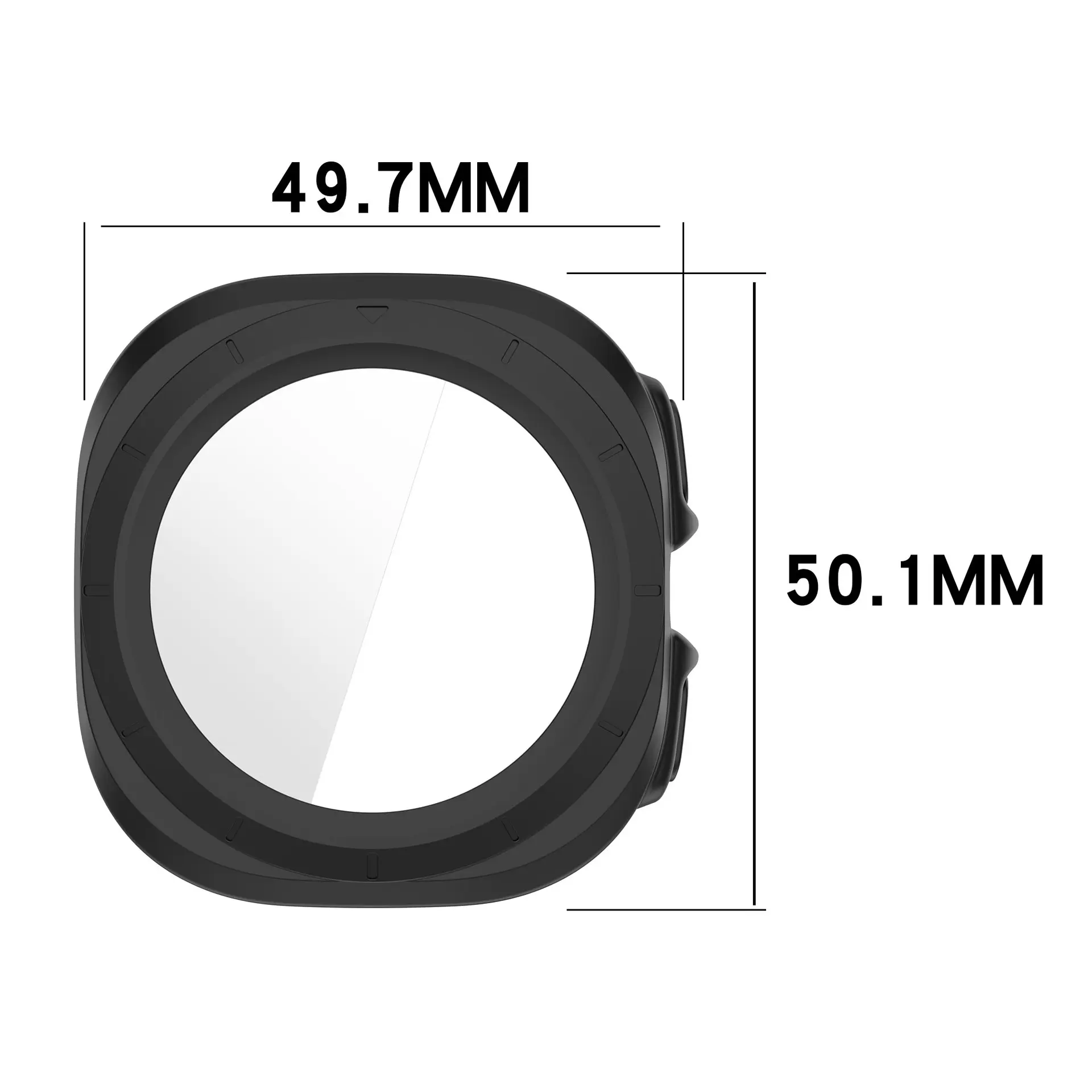 Full Cover Case Samsung Galaxy Watch Ultra 2 (2026) Svart