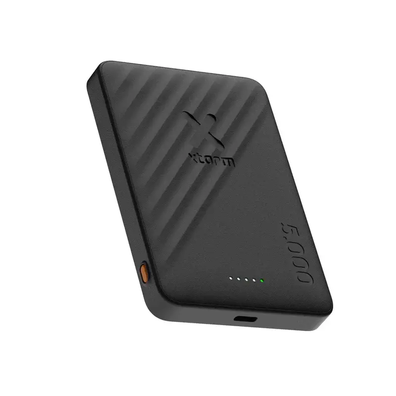 Magnetisk Trådlös Powerbank 15W 5000mAh Svart