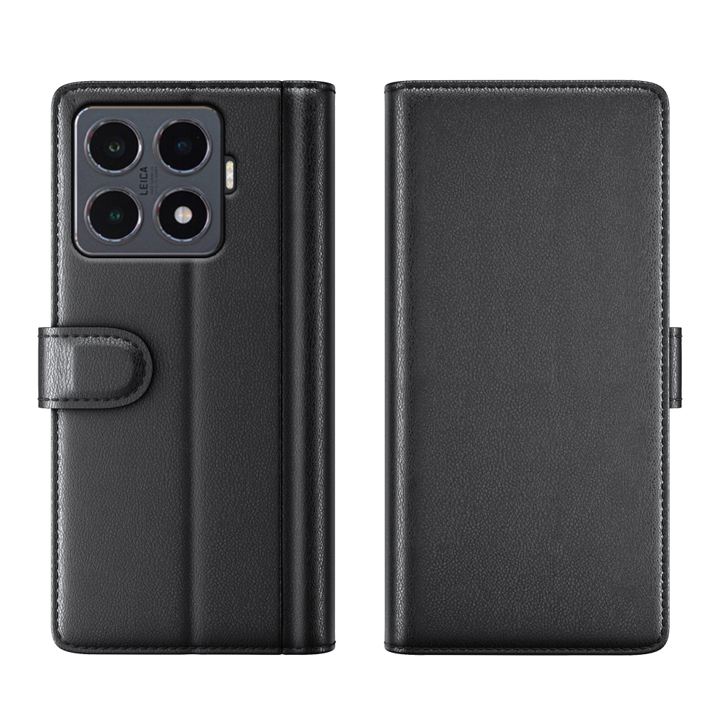 Äkta Läderfodral Xiaomi 15T Svart