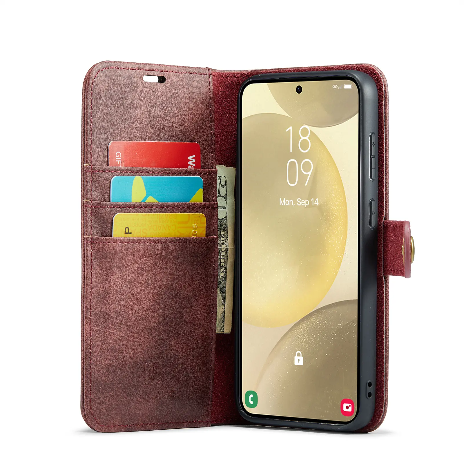 Magnet Wallet Samsung Galaxy S25 Red