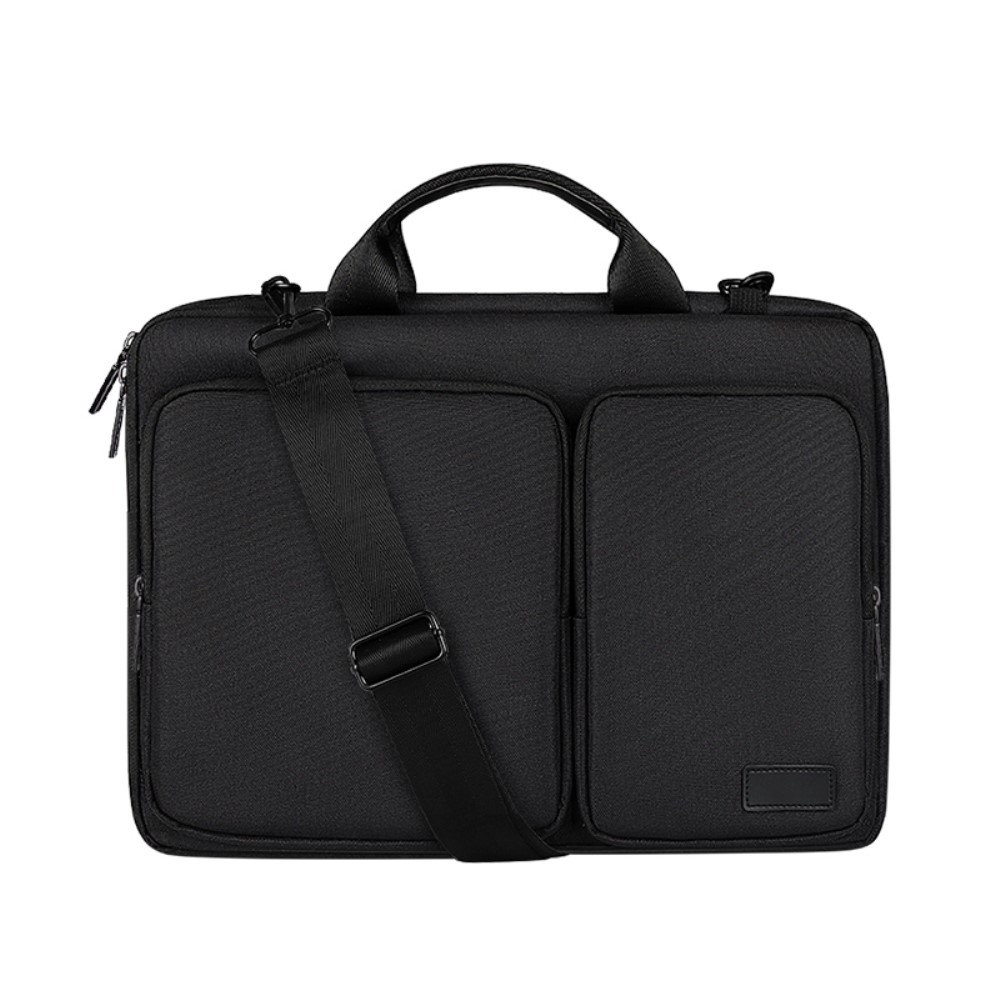16" Laptopväska med axelrem & fickor