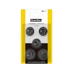 Litium Knapcellebatteri CR2430 (5-pack)