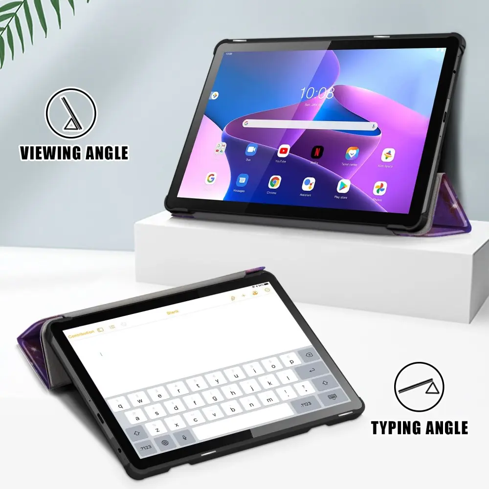 Fodral Tri-fold Lenovo Tab M10 (3rd Gen) Rymd