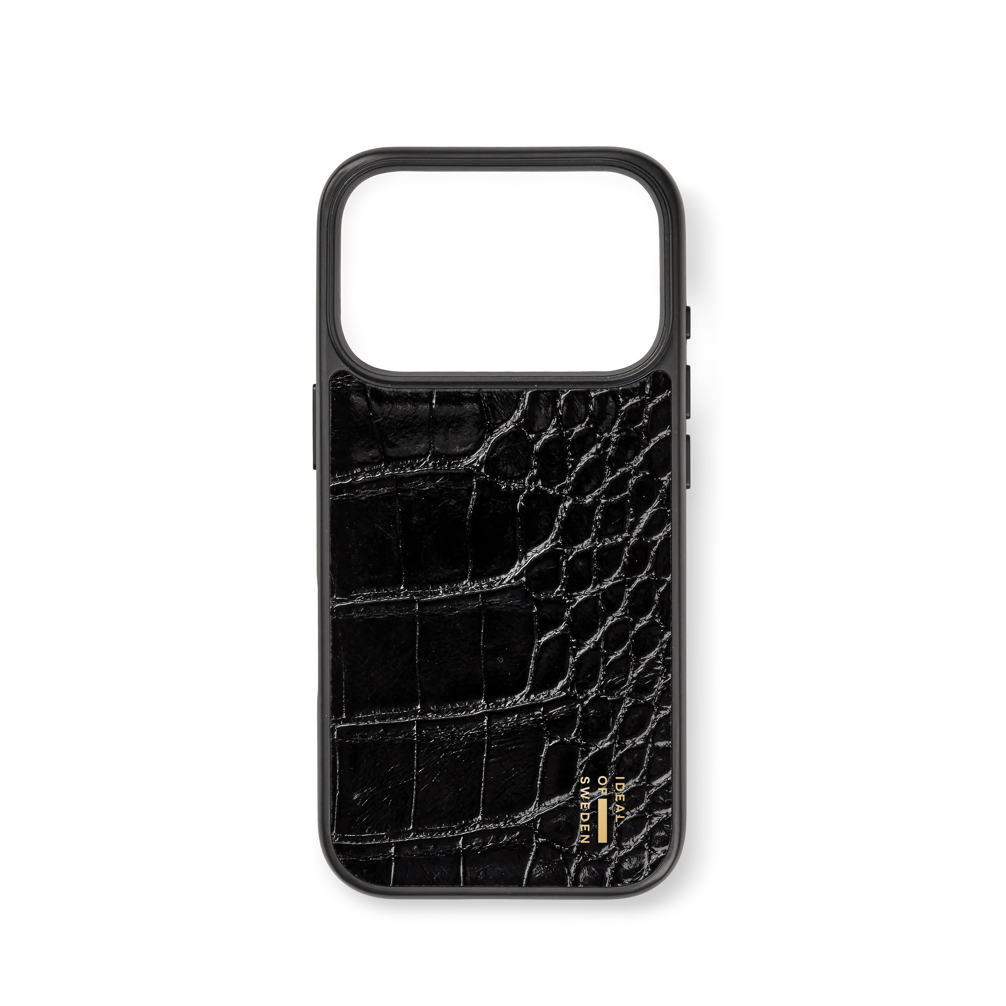 iPhone 17 Pro MagSafe deksel i vegansk skinn, Black Croco