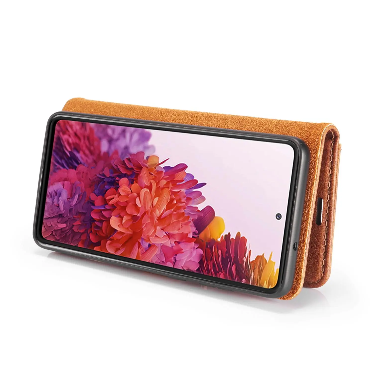 Magnet Wallet Samsung Galaxy S20 FE Cognac