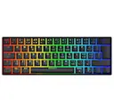 DK470 60 % mekanisk tastatur med RGB Hot-Swap KTT-brytere, Svart