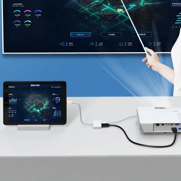 Lightning till HDMI adapter Vit