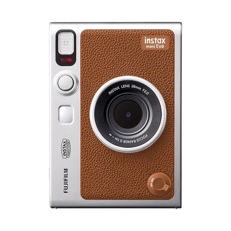 Instax Mini Evo Kamera, Brown