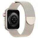 Apple Watch Ultra 49mm 4th Gen Reim Milanese Loop, Starlight