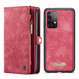 Multi-slot Mobiltaske Samsung Galaxy A52 5G Rød