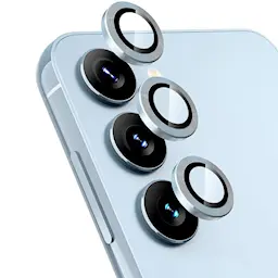 Panssarilasi Kameran Linssinsuojus alumiiniseos Samsung Galaxy S25 Sininen