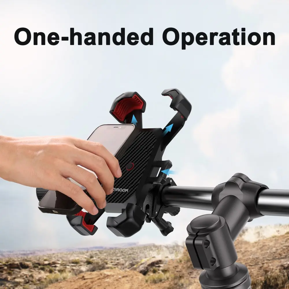 JR-ZS288 Bicycle Phone Holder Black
