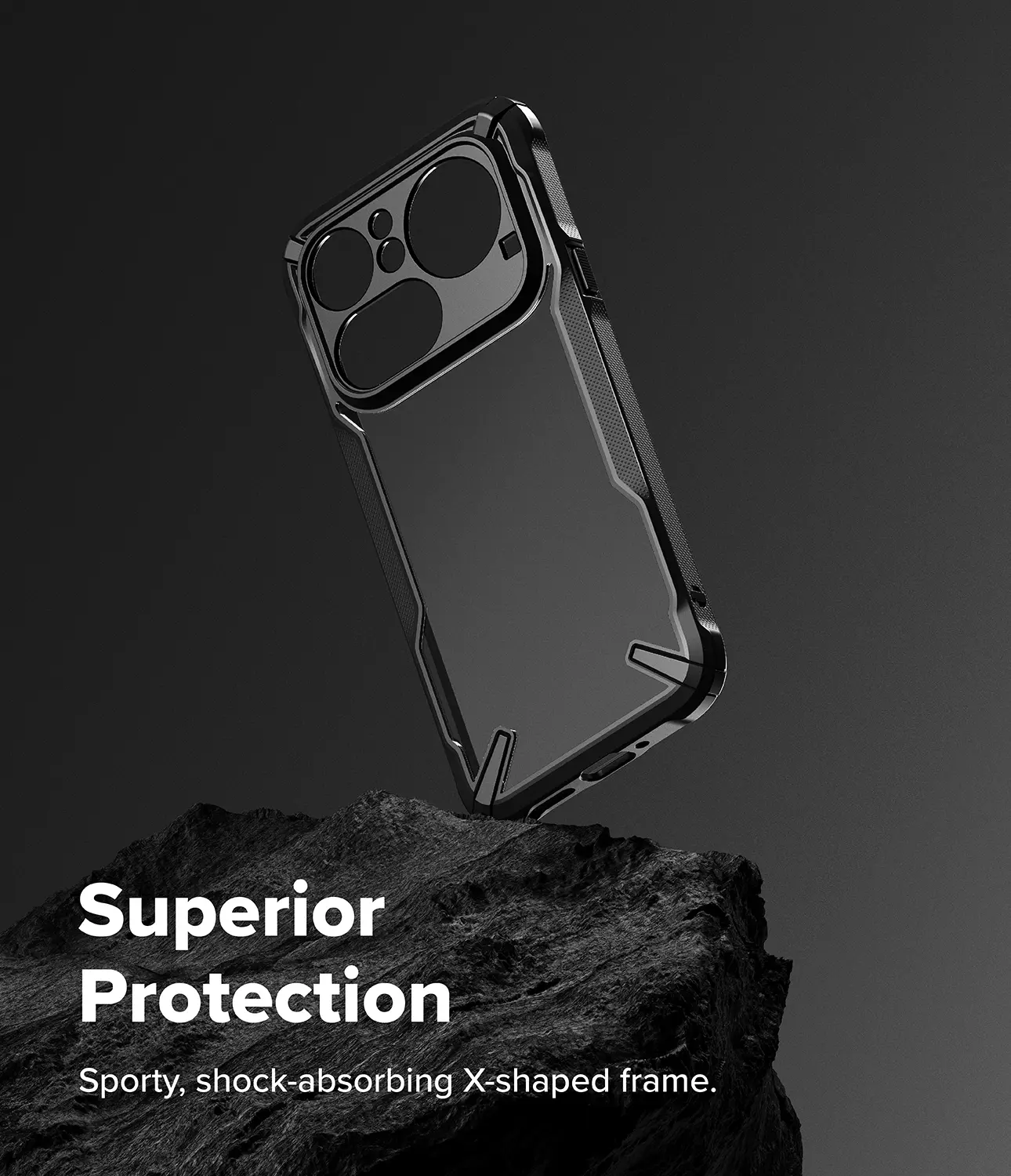 Fusion X Case Nothing Phone 4a Pro Svart